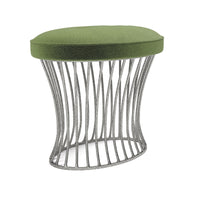 Made Goods Roderic Oval Stool in Havel Velvet