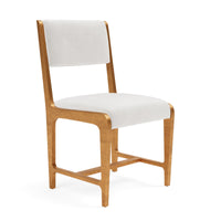 Made Goods Vallois Contemporary Metal Side Chair, Liard Cotton Velvet