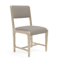 Made Goods Vallois Contemporary Metal Side Chair in Alsek Fabric