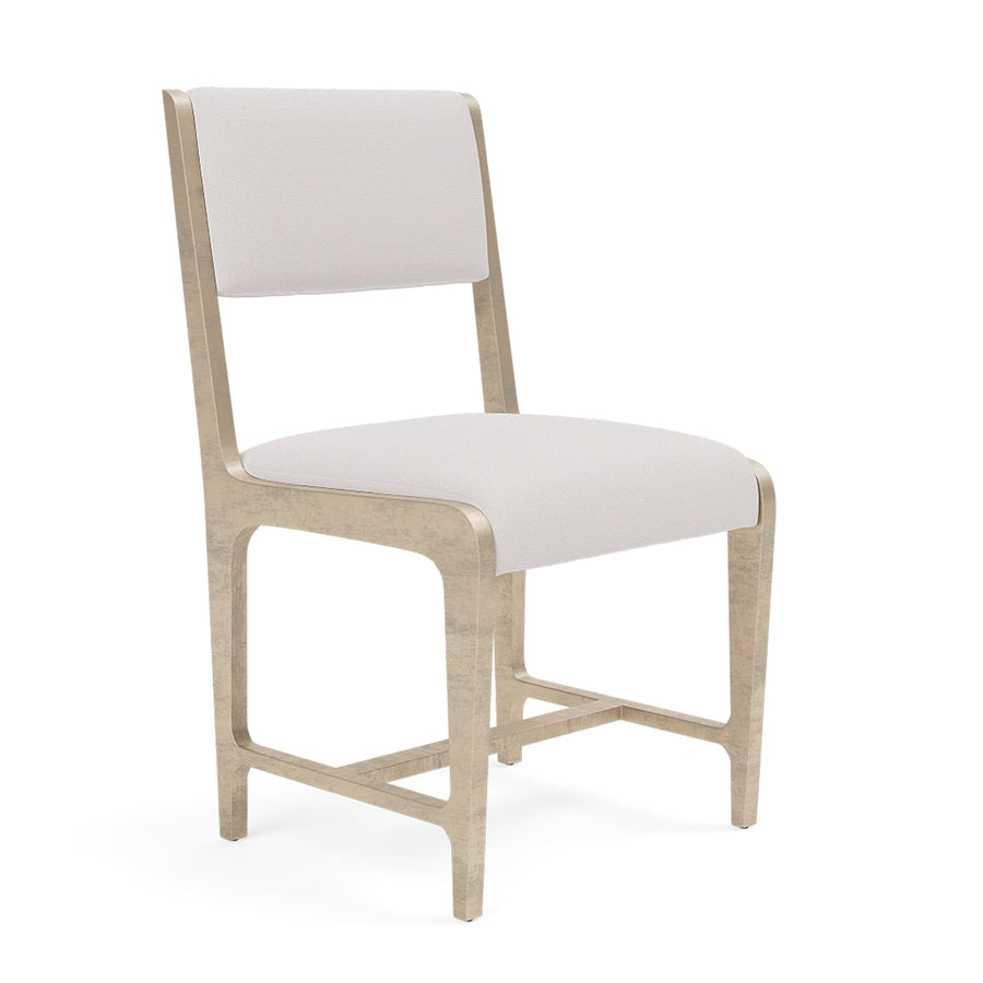 Made Goods Vallois Contemporary Metal Side Chair in Alsek Fabric