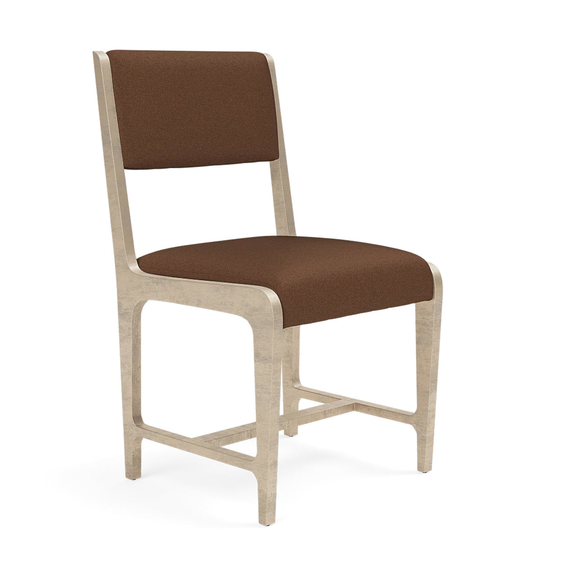 Made Goods Vallois Contemporary Metal Side Chair, Aras Mohair