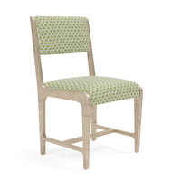 Made Goods Vallois Contemporary Metal Side Chair, Humboldt Cotton Jute