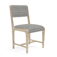 Made Goods Vallois Contemporary Metal Side Chair, Humboldt Cotton Jute