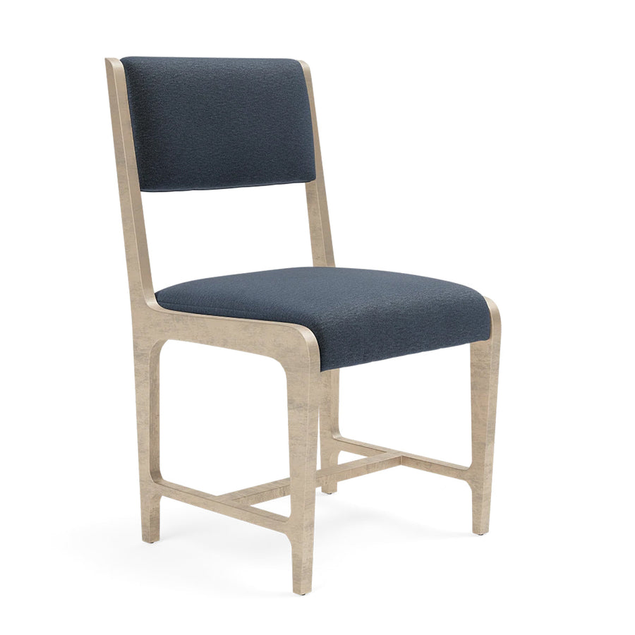 Made Goods Vallois Contemporary Metal Side Chair, Havel Velvet