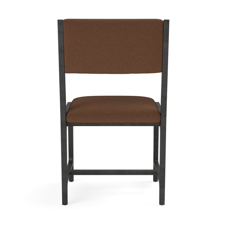 Made Goods Vallois Contemporary Metal Side Chair, Aras Mohair