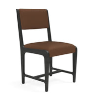 Made Goods Vallois Contemporary Metal Side Chair, Aras Mohair