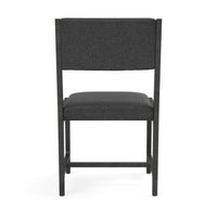 Made Goods Vallois Contemporary Metal Side Chair, Bassac Shagreen