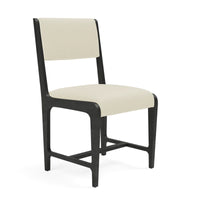 Made Goods Vallois Contemporary Metal Side Chair, Bassac Shagreen