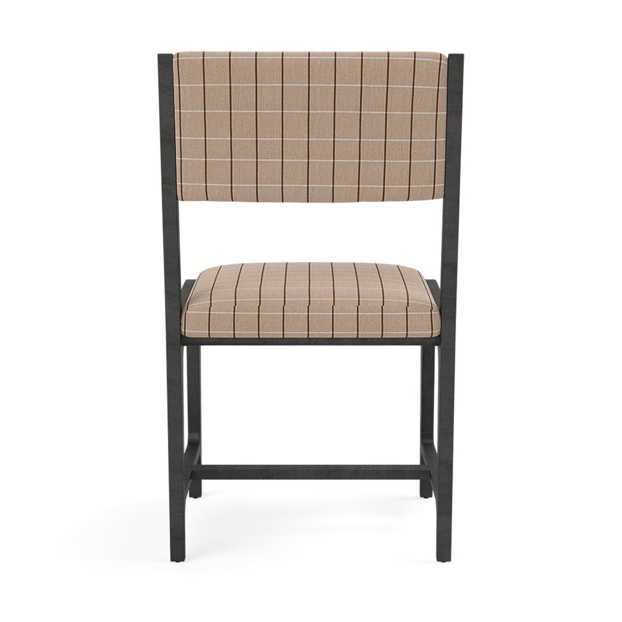 Made Goods Vallois Contemporary Metal Side Chair in Clyde Fabric