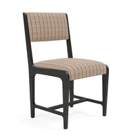 Made Goods Vallois Contemporary Metal Side Chair in Clyde Fabric