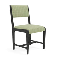 Made Goods Vallois Contemporary Metal Side Chair in Clyde Fabric