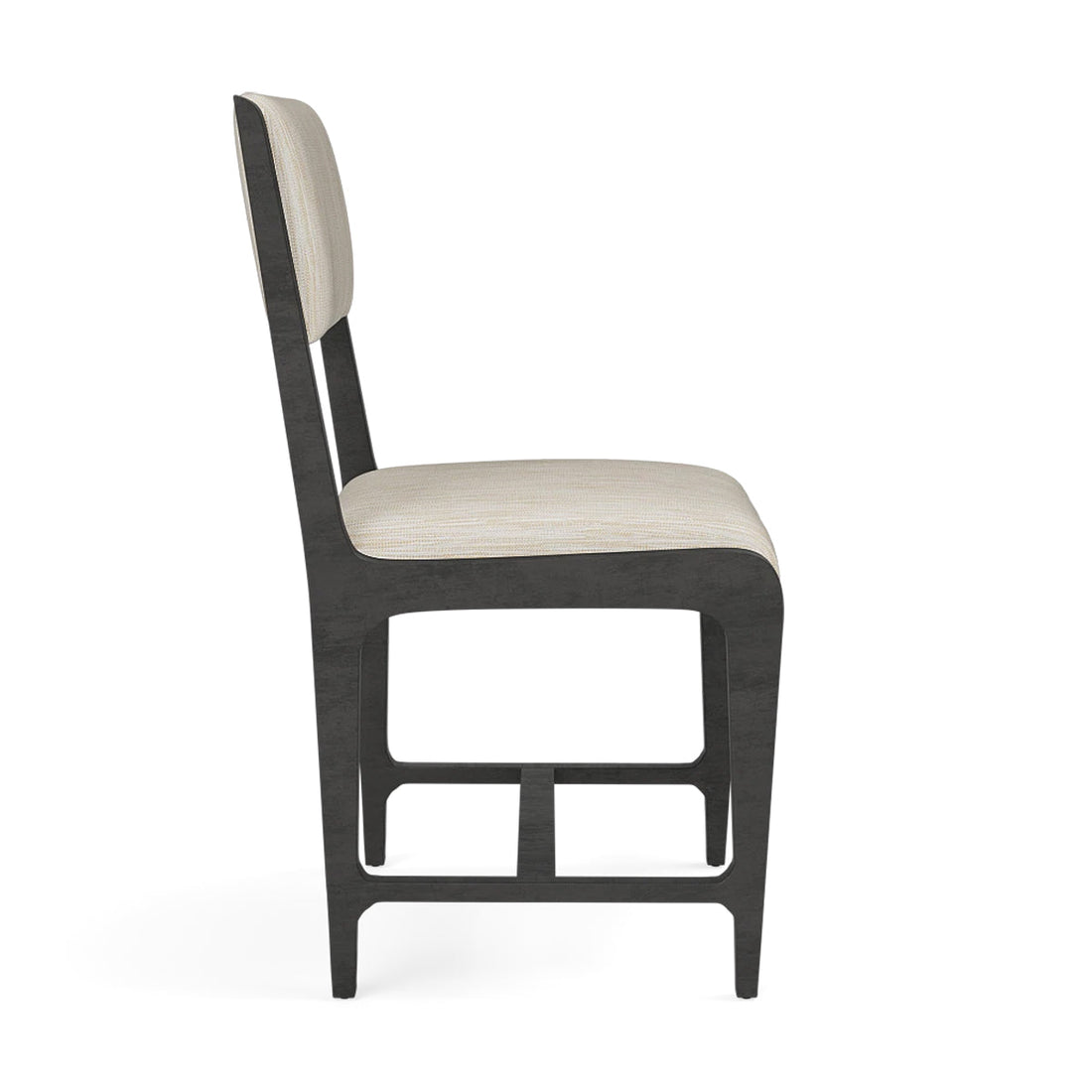 Made Goods Vallois Contemporary Metal Side Chair, Danube Fabric