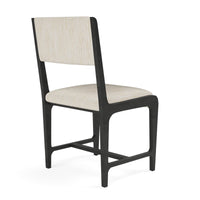 Made Goods Vallois Contemporary Metal Side Chair, Danube Fabric