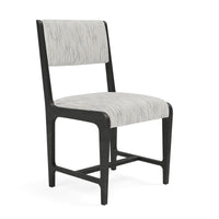 Made Goods Vallois Contemporary Metal Side Chair, Danube Fabric