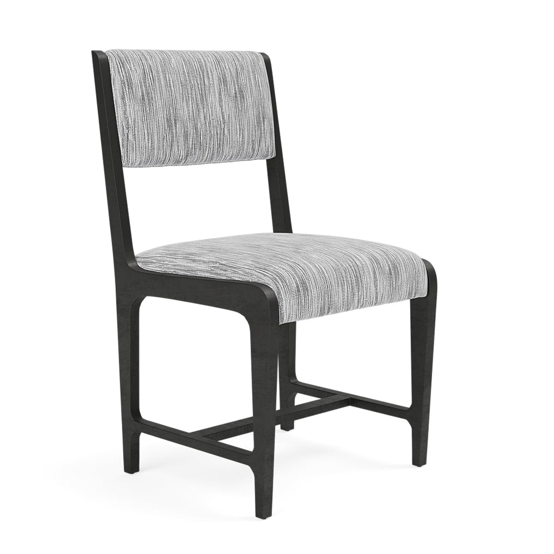 Made Goods Vallois Contemporary Metal Side Chair, Danube Fabric