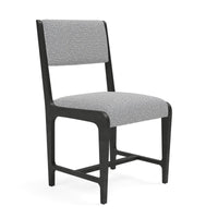 Made Goods Vallois Contemporary Metal Side Chair, Ettrick Cotton Jute