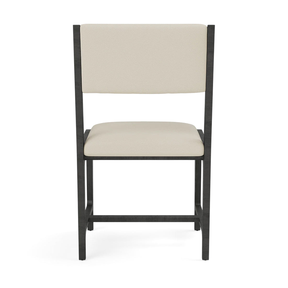 Made Goods Vallois Contemporary Side Chair, Garonne Marine Leather