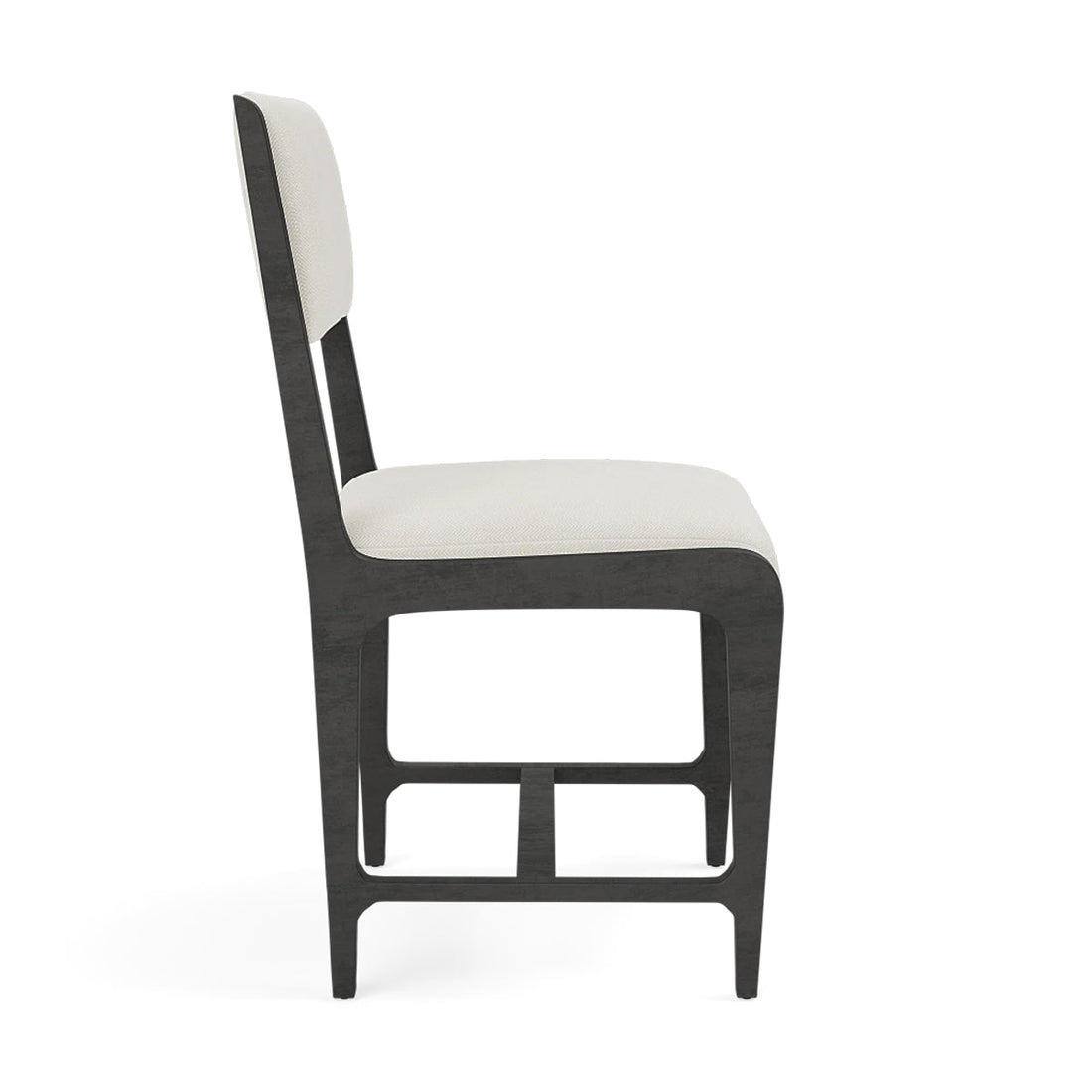 Made Goods Vallois Contemporary Metal Side Chair, Kern Fabric