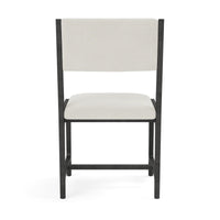 Made Goods Vallois Contemporary Metal Side Chair, Kern Fabric