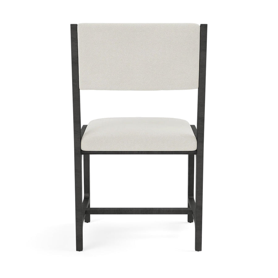 Made Goods Vallois Contemporary Metal Side Chair, Kern Fabric