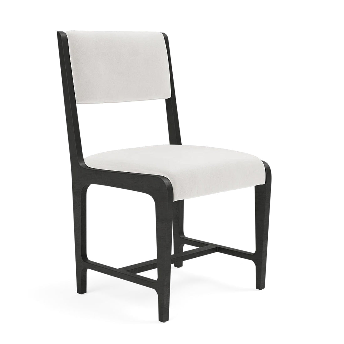 Made Goods Vallois Contemporary Metal Side Chair, Liard Cotton Velvet