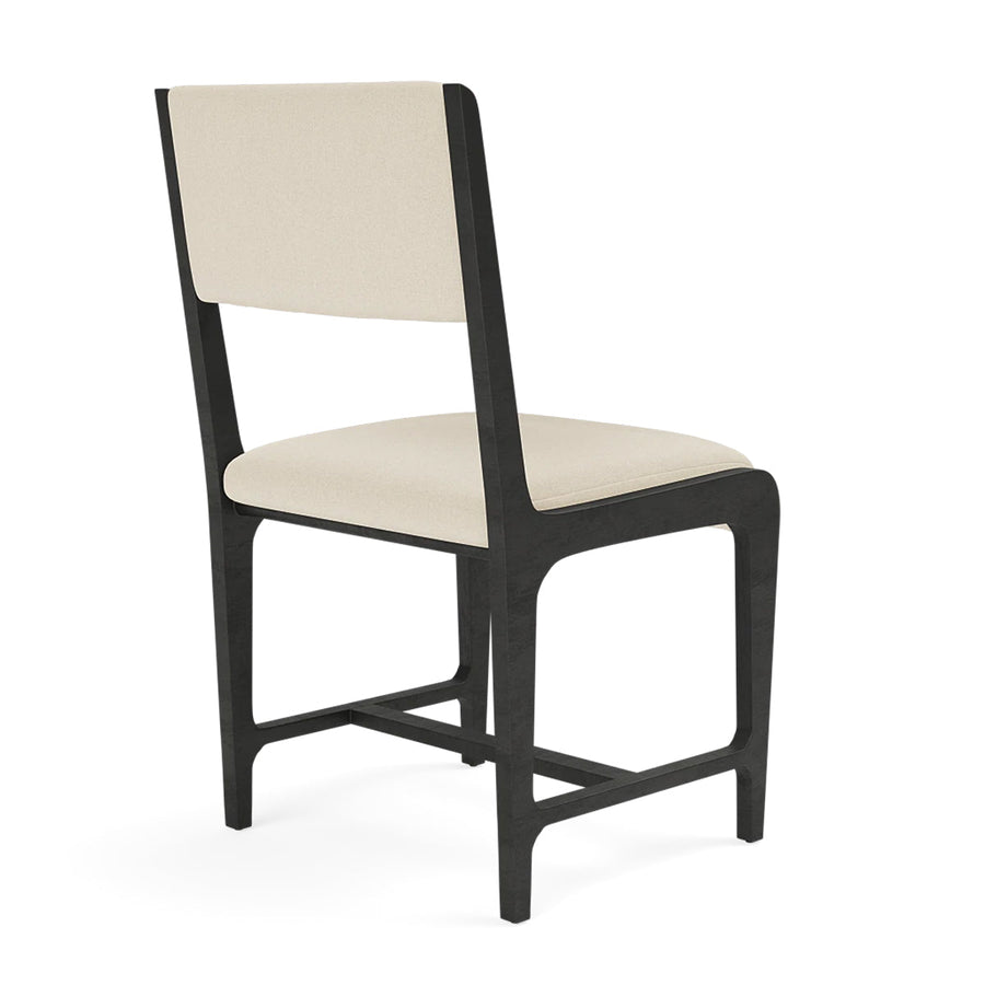 Made Goods Vallois Contemporary Metal Side Chair, Nile Fabric