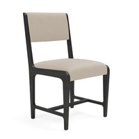 Made Goods Vallois Contemporary Metal Side Chair, Nile Fabric