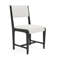 Made Goods Vallois Contemporary Metal Side Chair in Pagua Fabric