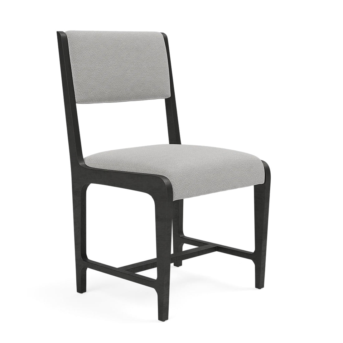 Made Goods Vallois Contemporary Metal Side Chair in Weser Fabric