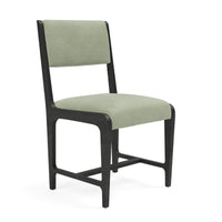 Made Goods Vallois Contemporary Metal Side Chair in Weser Fabric