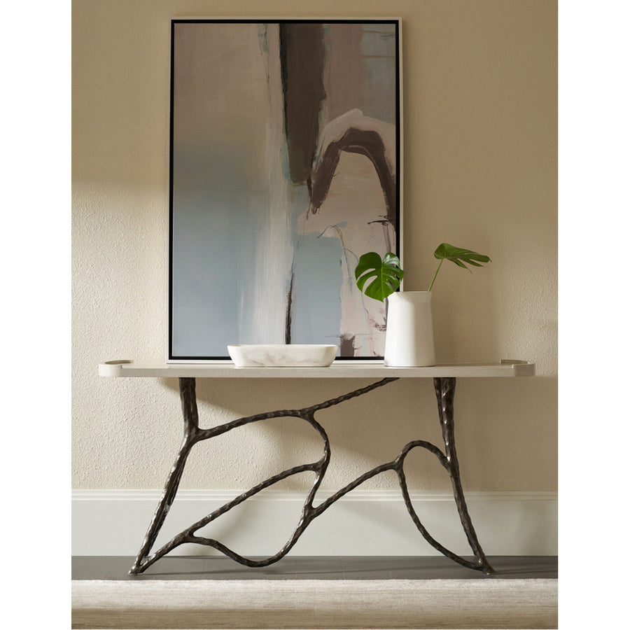 Theodore Alexander Essence Metal Console Table