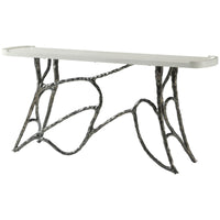 Theodore Alexander Essence Metal Console Table