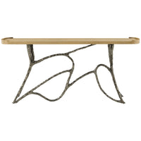 Theodore Alexander Essence Metal Console Table