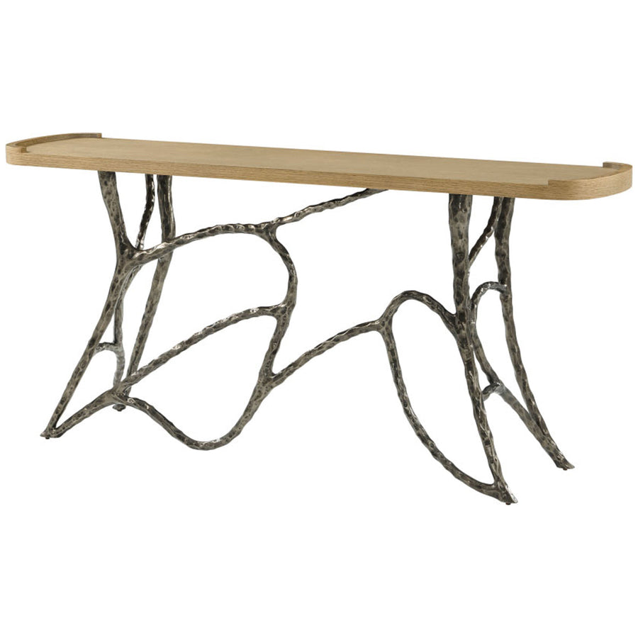 Theodore Alexander Essence Metal Console Table