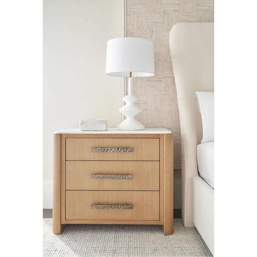 Theodore Alexander Essence 3-Drawer Nightstand