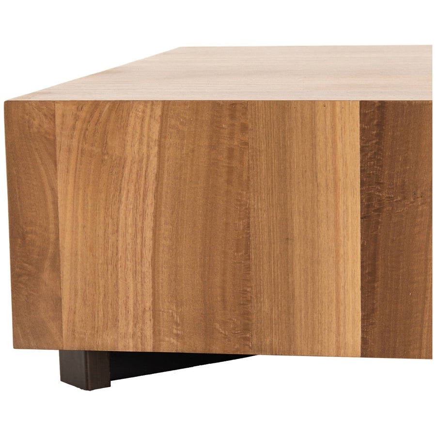 Four Hands Hudson Square Coffee Table - Natural Yukas Resin