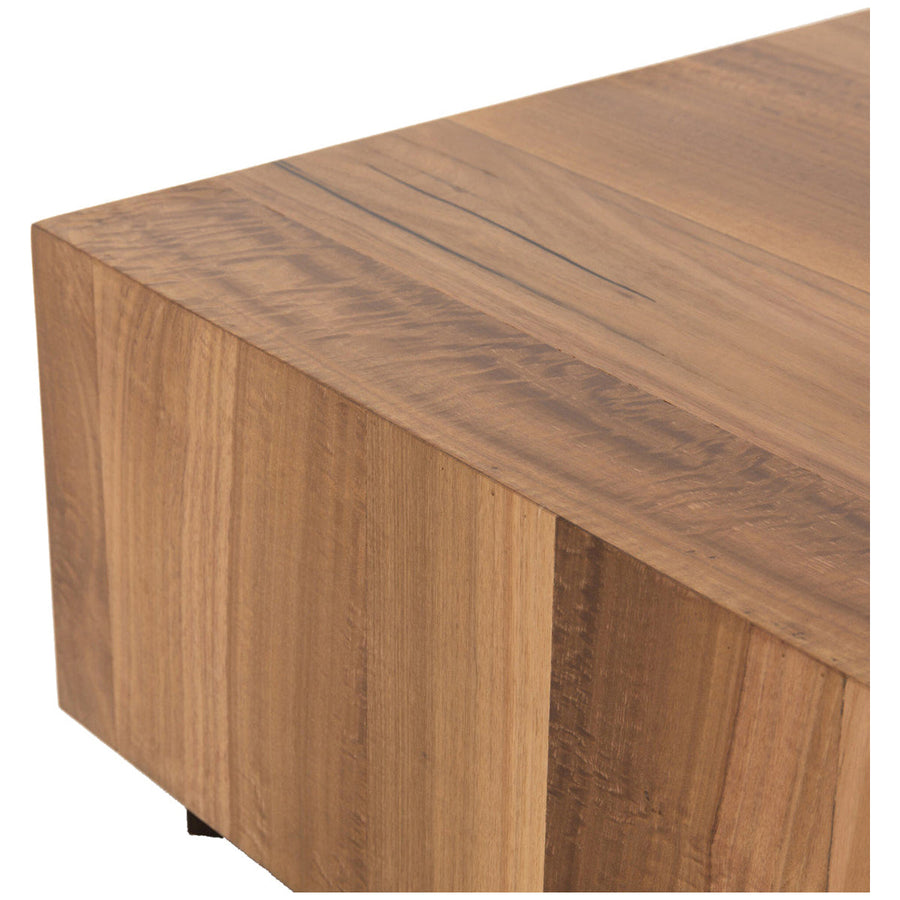 Four Hands Hudson Square Coffee Table - Natural Yukas Resin