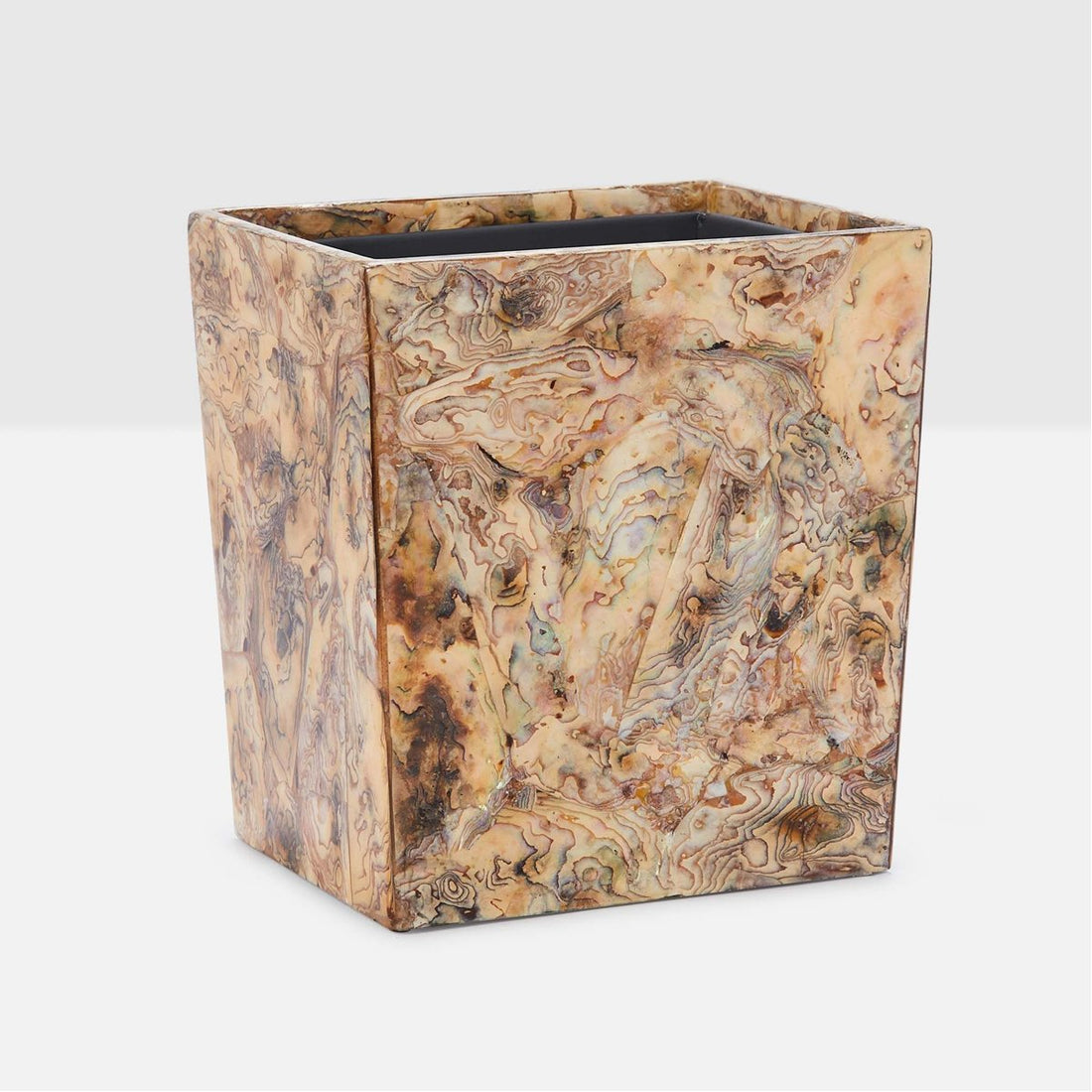 Pigeon and Poodle Adana Rectangular Wastebasket, Tapered