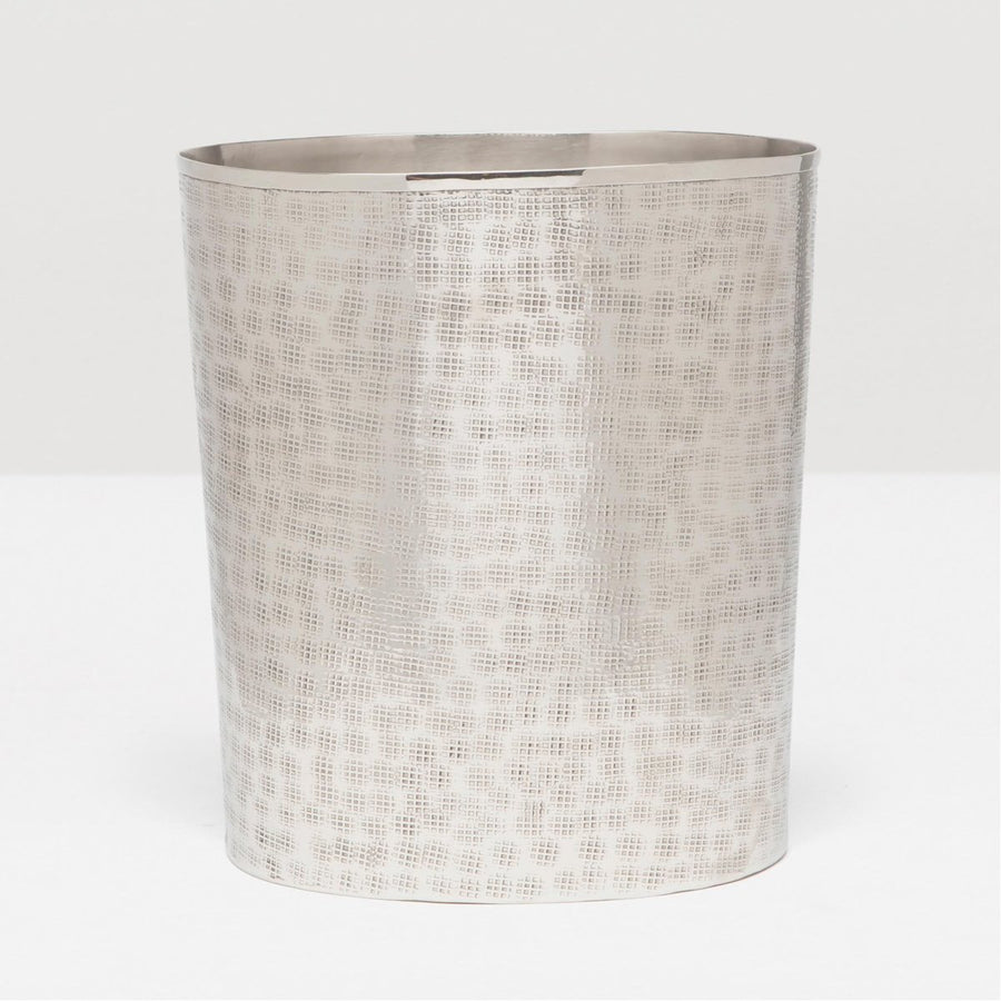 Pigeon and Poodle Buren Oval Wastebasket, Tapered