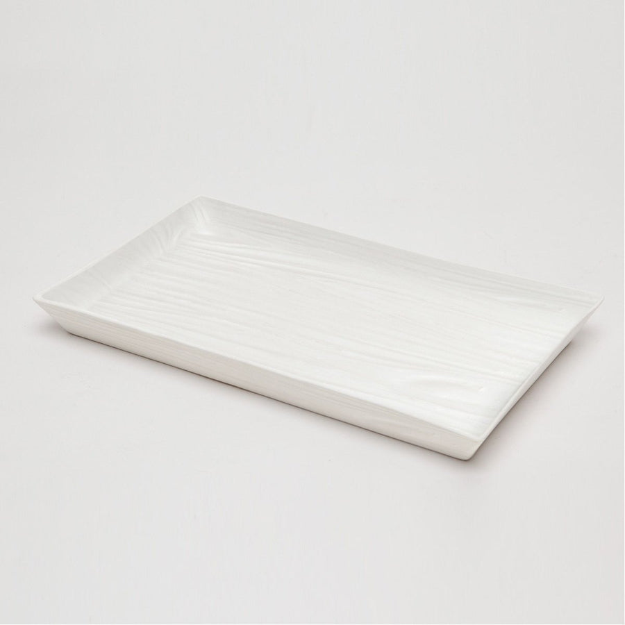 Pigeon and Poodle Burma Rectangular Tray, Tapered