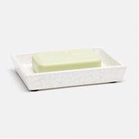 Pigeon and Poodle Callas Rectangular Soap Dish, Tapered