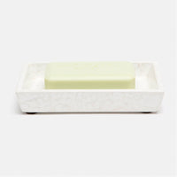 Pigeon and Poodle Callas Rectangular Soap Dish, Tapered