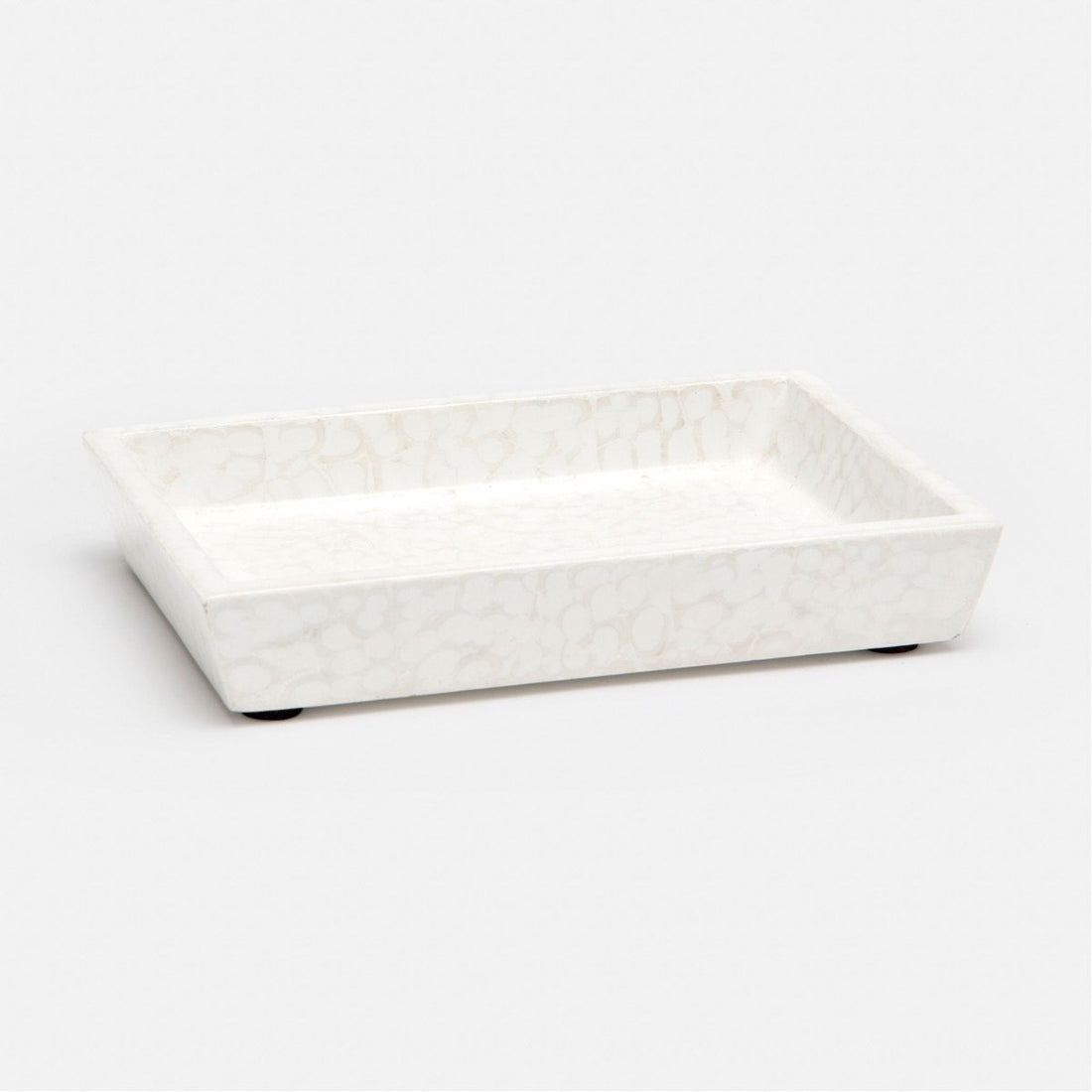 Pigeon and Poodle Callas Rectangular Soap Dish, Tapered