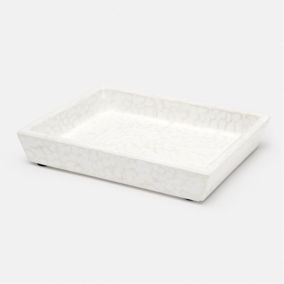 Pigeon and Poodle Callas Rectangular Soap Dish, Tapered