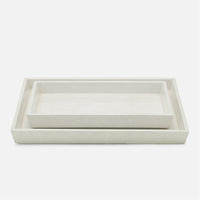 Pigeon and Poodle Charlotte Nested Trays, 2-Piece Set