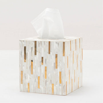 Pigeon and Poodle Cortona Tissue Box, Square