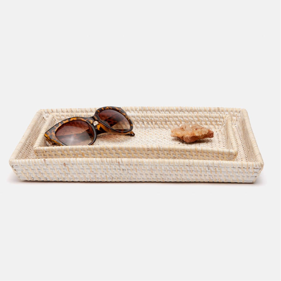 Pigeon and Poodle Dalton Rectangular Tray - Tapered, 2-Piece Set