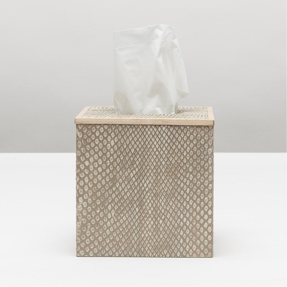 Pigeon and Poodle Goa Tissue Box, Square