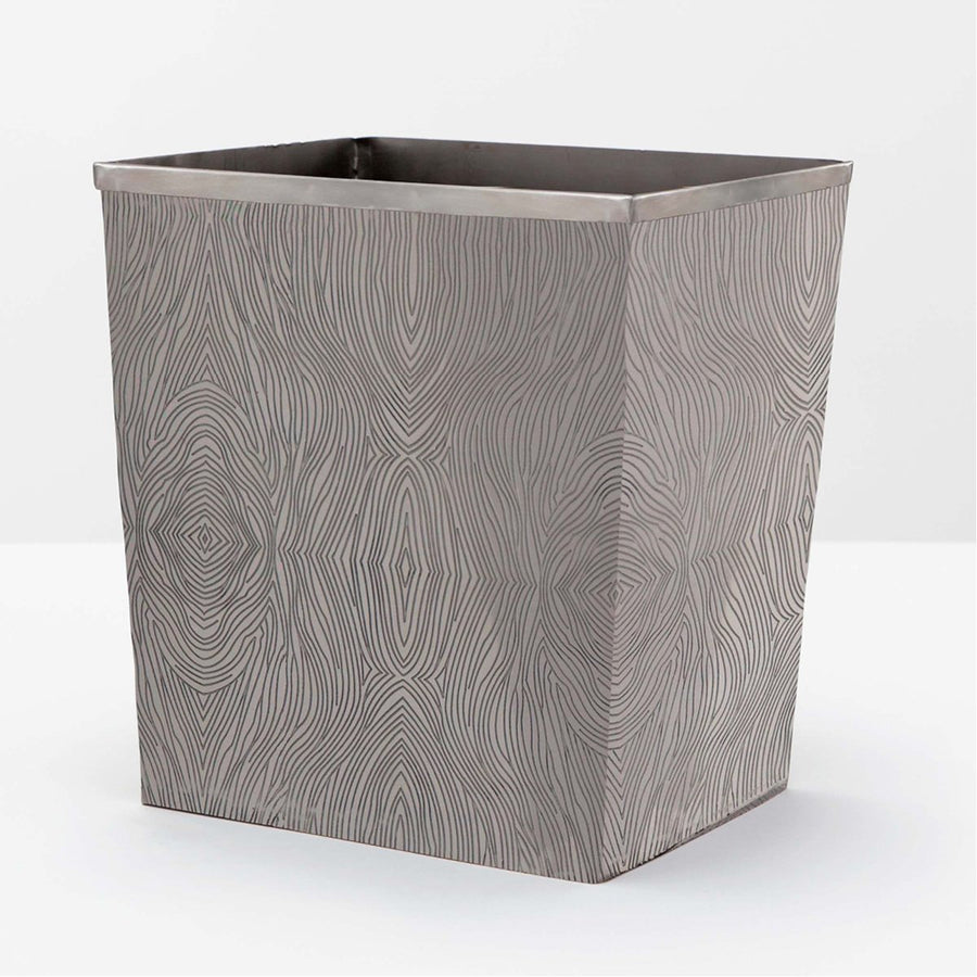 Pigeon and Poodle Humbolt Rectangular Wastebasket, Tapered