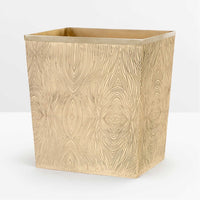 Pigeon and Poodle Humbolt Rectangular Wastebasket, Tapered